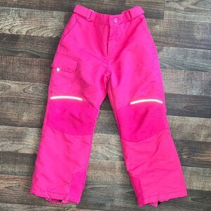 Swiss Tech Kids Bright Pink Snow Pants